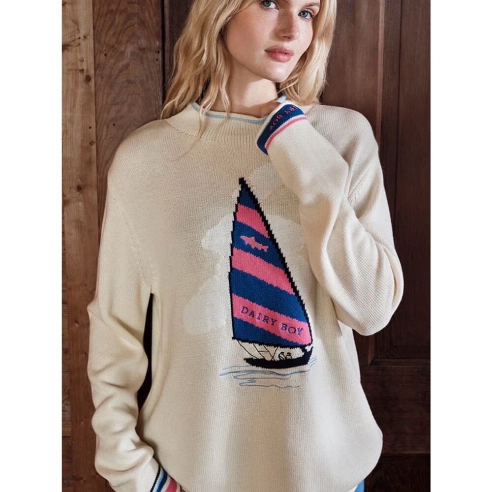 Dairy Boy Regatta Sweater Sm